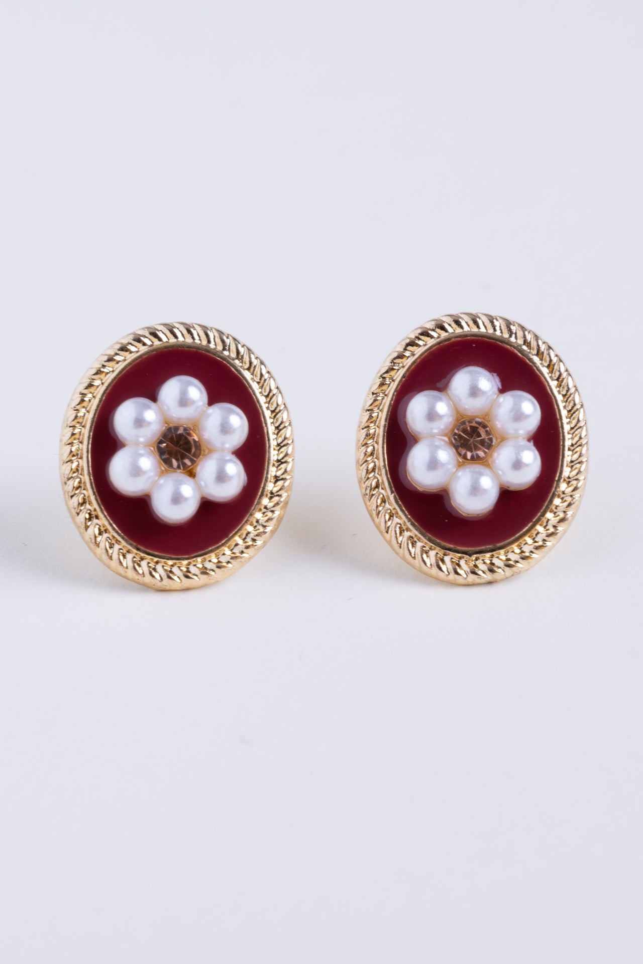 Brincos Gardenia Blanc